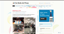 Desktop Screenshot of ciadedodeprosa.wordpress.com