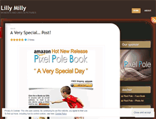 Tablet Screenshot of lillymilly.wordpress.com