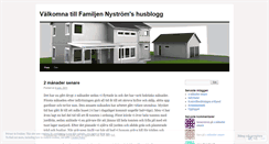 Desktop Screenshot of famnystrom.wordpress.com