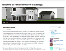 Tablet Screenshot of famnystrom.wordpress.com