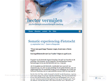 Tablet Screenshot of hectorvermijlen.wordpress.com