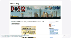 Desktop Screenshot of do512blog.wordpress.com