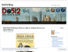 Tablet Screenshot of do512blog.wordpress.com