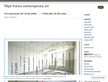 Tablet Screenshot of francofilipe.wordpress.com