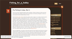 Desktop Screenshot of fishingtackleexperts.wordpress.com