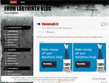Tablet Screenshot of fromlabyrinth.wordpress.com