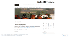 Desktop Screenshot of nakedriverdale.wordpress.com