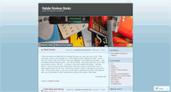 Desktop Screenshot of nataliereviewsbooks.wordpress.com