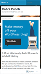 Mobile Screenshot of cobrapunch.wordpress.com