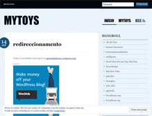 Tablet Screenshot of mythtoys.wordpress.com