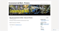 Desktop Screenshot of coneixementmediprimaria.wordpress.com