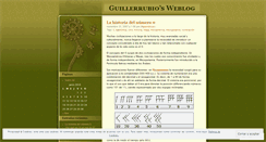 Desktop Screenshot of guillerrubio.wordpress.com