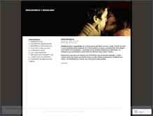 Tablet Screenshot of infoadolescenciaysexualidad.wordpress.com