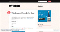 Desktop Screenshot of nameforsale.wordpress.com