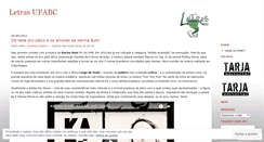 Desktop Screenshot of letrasufabc.wordpress.com