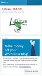 Mobile Screenshot of letrasufabc.wordpress.com