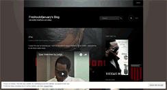 Desktop Screenshot of freshoutofjanuary.wordpress.com