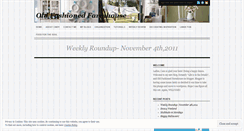 Desktop Screenshot of myoldfashionedfarmhouse.wordpress.com