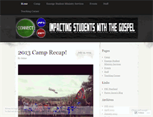 Tablet Screenshot of emergestudents.wordpress.com