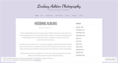 Desktop Screenshot of lindsayashtonphotography.wordpress.com
