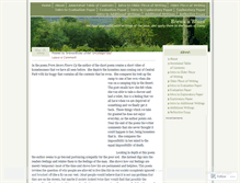 Tablet Screenshot of brewsnblues.wordpress.com