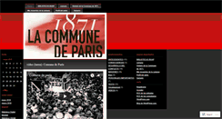 Desktop Screenshot of comunadeparis1871.wordpress.com