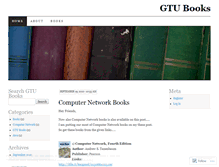 Tablet Screenshot of gtubooks.wordpress.com