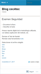 Mobile Screenshot of cec4tec.wordpress.com