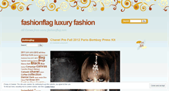 Desktop Screenshot of fashionflagluxury.wordpress.com