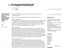 Tablet Screenshot of frutaplantadietpill.wordpress.com