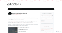 Desktop Screenshot of alenaslife.wordpress.com