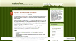 Desktop Screenshot of matteochno.wordpress.com