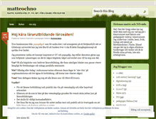 Tablet Screenshot of matteochno.wordpress.com