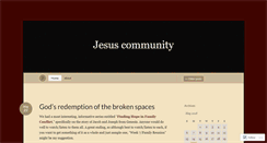 Desktop Screenshot of communityofjesus.wordpress.com