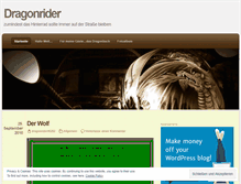 Tablet Screenshot of dragonrider46282.wordpress.com