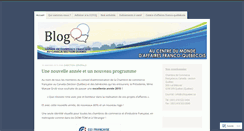 Desktop Screenshot of ccfcquebec.wordpress.com