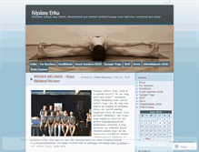 Tablet Screenshot of erikarepassy.wordpress.com