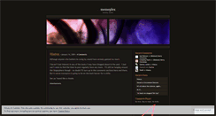 Desktop Screenshot of memeplex.wordpress.com