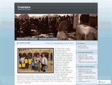 Tablet Screenshot of emsimision.wordpress.com