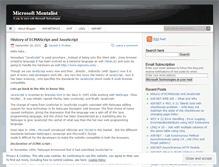 Tablet Screenshot of microsoftmentalist.wordpress.com