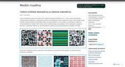Desktop Screenshot of meidanmaailma.wordpress.com