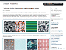 Tablet Screenshot of meidanmaailma.wordpress.com