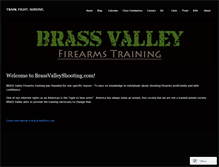 Tablet Screenshot of brassvalleyshootingdotcom.wordpress.com