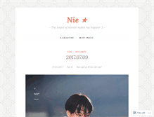 Tablet Screenshot of niebee.wordpress.com