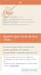Mobile Screenshot of dicenogueira.wordpress.com
