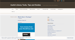 Desktop Screenshot of laidlawlibrary.wordpress.com