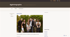 Desktop Screenshot of dgphotographic.wordpress.com