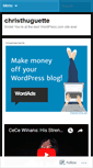 Mobile Screenshot of christhuguette.wordpress.com
