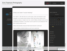 Tablet Screenshot of erinfreemanphoto.wordpress.com