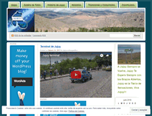 Tablet Screenshot of jujuynorteargentino.wordpress.com